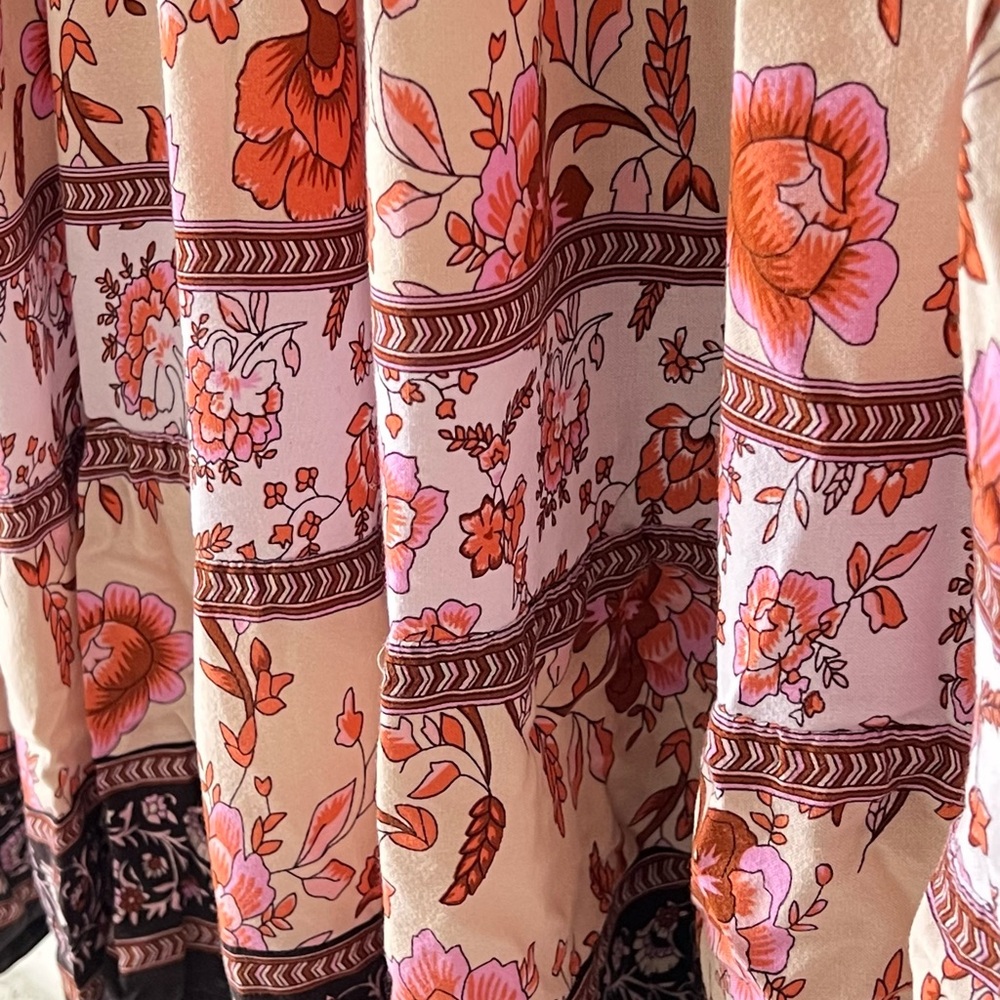 NATURAL LIFE Dark Floral Maxi Dress - Picture 5 of 15